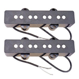Max Maxb 2 Pieces Black Humbucker Pickup for 4 String Jazz Bass