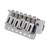 Max Maxb Silver 6 String Left Handed Guitar Tremolo Bridge Assembly for ST SQ Guitar