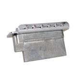 Max Maxb Silver 6 String Left Handed Guitar Tremolo Bridge Assembly for ST SQ Guitar