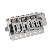 Max Maxb Silver 6 String Left Handed Guitar Tremolo Bridge Assembly for ST SQ Guitar