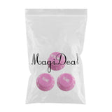 Max Maxb 3pcs Bell Style Guitar Speed Knobs 1 Volume&2 Tone for ST SQ Guitar Pink