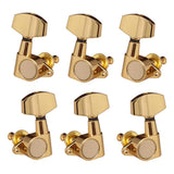 Maxbell 3R3L Tuning Key Peg Tuner Machine Head for Acoustic Electric Guitar