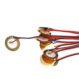 Max Maxb 12pcs 27mm Piezo Disc Elements with 48cm Leads Guitar Pickup Accessories