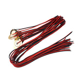 Max Maxb 12pcs 27mm Piezo Disc Elements with 48cm Leads Guitar Pickup Accessories