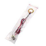 Max Maxb Prewired Piezo Pickup with 27mm Piezo Disc for Guitar Mandolin Ukulele