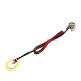 Max Maxb Prewired Piezo Pickup with 27mm Piezo Disc for Guitar Mandolin Ukulele