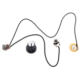Maxbell Prewired Guitar Pickup Piezo Transducer Amplifier B500K Potentiometer