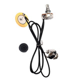 Maxbell Prewired Guitar Pickup Piezo Transducer Amplifier B500K Potentiometer