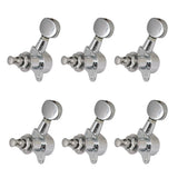 Max 6pcs 6L Sealed Gear Tuning Pegs Machine Heads for Acoustic Electric Guitar