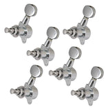 Max 6pcs 6L Sealed Gear Tuning Pegs Machine Heads for Acoustic Electric Guitar