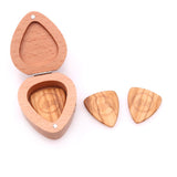 Max Guitar Pick Plectrum Wooden Box Musical Parts for Guitar Lover Headstock