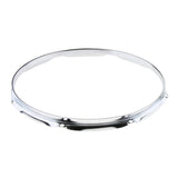 Max 1 Pair Iron  Tom Drum Hoop Ring Rim 14inch 8 Holes