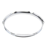 Max 2 Pieces Metal Tom Tom Drum Set Hoop Ring Rim Die Cast Hoops 10inch 6 Hole