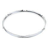 Max Maxb 2 Pieces Metal Tom Tom Drum Set Hoop Ring Rim Die Cast Hoops 13inch 6 Hole