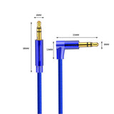 Max Maxb 3.5mm Male to Male Stereo Audio Cable Cord for Mobile Phone Car Stereo 2.0M