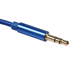 Max Maxb 3.5mm Male to Male Stereo Audio Cable Cord for Mobile Phone Car Stereo 2.0M