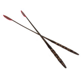 Max 1 Pair Chinese Dulcimer Hammer Beater with Case Organiser