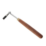 Max Universal Piano Key Tuning Hammer Tool T-wrench Spanner with Wooden Handle