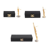 Max Miniature Musical Instrument Model Basson for Home Ornaments Gift 1-6 Scale