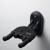 Maxbell Foldable Hanger Wall Mount Hook Holder Stand Rack for Guitar Bass - Black
