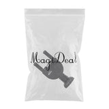 Maxbell Foldable Hanger Wall Mount Hook Holder Stand Rack for Guitar Bass - Black