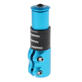 Maxbell Bike Handlebar Fork Stem Riser Extender Head Up Adaptor Blue