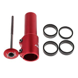 Maxbell Bike Handlebar Fork Stem Riser Extender Head Up Adaptor Red