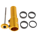Maxbell Bike Handlebar Fork Stem Riser Extender Head Up Adaptor Golden