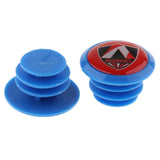 Maxbell 2Pcs Handlebar Grips Bar End Plugs Cap for MTB Road Bike Bicycle  Blue