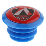 Maxbell 2Pcs Handlebar Grips Bar End Plugs Cap for MTB Road Bike Bicycle  Blue