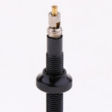 Maxbell Bike Bicycle Presta Valve Stem Tubeless French Valves Stems Dust Cover Black