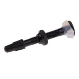 Maxbell Bike Bicycle Presta Valve Stem Tubeless French Valves Stems Dust Cover Black