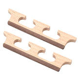 Maxbell 2pcs 5 String Banjo Rosewood Bridge for Banjo Replacement Parts