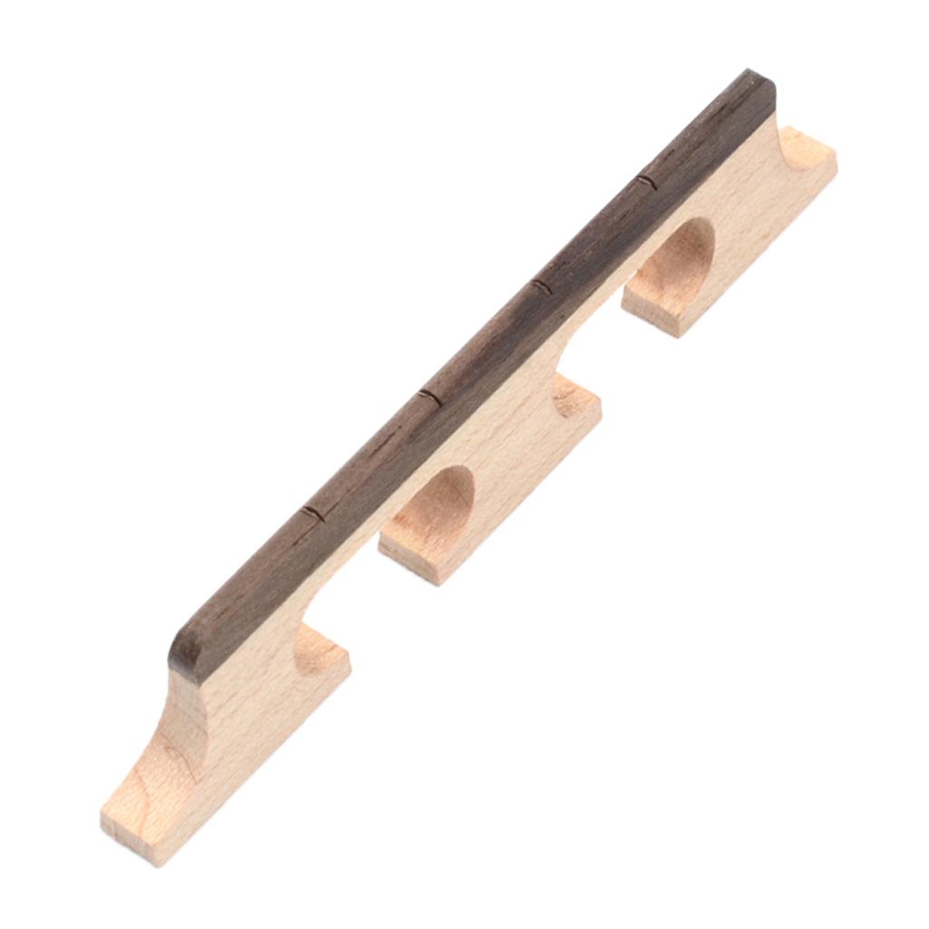 Maxbell Pack of 2 Rosewood 4 String Banjo Saddle Bridge