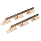 Maxbell Pack of 2 Rosewood 4 String Banjo Saddle Bridge