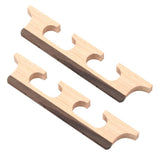 Maxbell Pack of 2 Rosewood 4 String Banjo Saddle Bridge