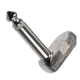 Maxbell 6.35mm 1/4'' Stereo Jack Adapter for Headphone Audio Microphone Right Angle