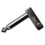 Maxbell 6.35mm 1/4'' Stereo Jack Adapter for Headphone Audio Microphone Right Angle