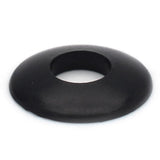 Maxbell 10 Pieces Plastic Washers for Guitar Tuners Machine Head Buttons Black