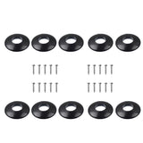 Maxbell 10 Pieces Plastic Washers for Guitar Tuners Machine Head Buttons Black