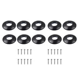 Maxbell 10 Pieces Plastic Washers for Guitar Tuners Machine Head Buttons Black