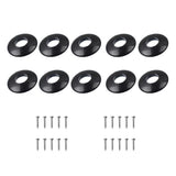 Maxbell 10 Pieces Plastic Washers for Guitar Tuners Machine Head Buttons Black