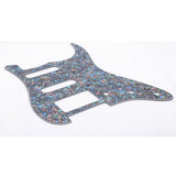 Maxbell 1 Piece SSH Guitar Pickguard Scratch Plate for ST SQ Guitar Colorful