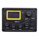 Maxbell Acoustic Guitar Preamp Piezo Pickup EQ Equalizer Amplifier KLT-1