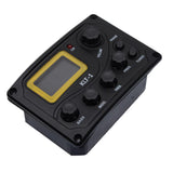 Maxbell Acoustic Guitar Preamp Piezo Pickup EQ Equalizer Amplifier KLT-1