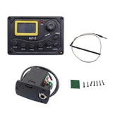 Maxbell Acoustic Guitar Preamp Piezo Pickup EQ Equalizer Amplifier KLT-3