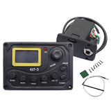 Maxbell Acoustic Guitar Preamp Piezo Pickup EQ Equalizer Amplifier KLT-3