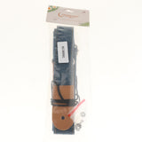 Max Ukulele Strap Belt with PU Leather Ends for Ukuele 4 String Guitar Blue