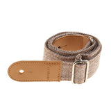 Max Ukulele Strap Belt with PU Leather Ends for Ukuele 4 String Guitar Gray