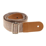 Max Ukulele Strap Belt with PU Leather Ends for Ukuele 4 String Guitar Gray